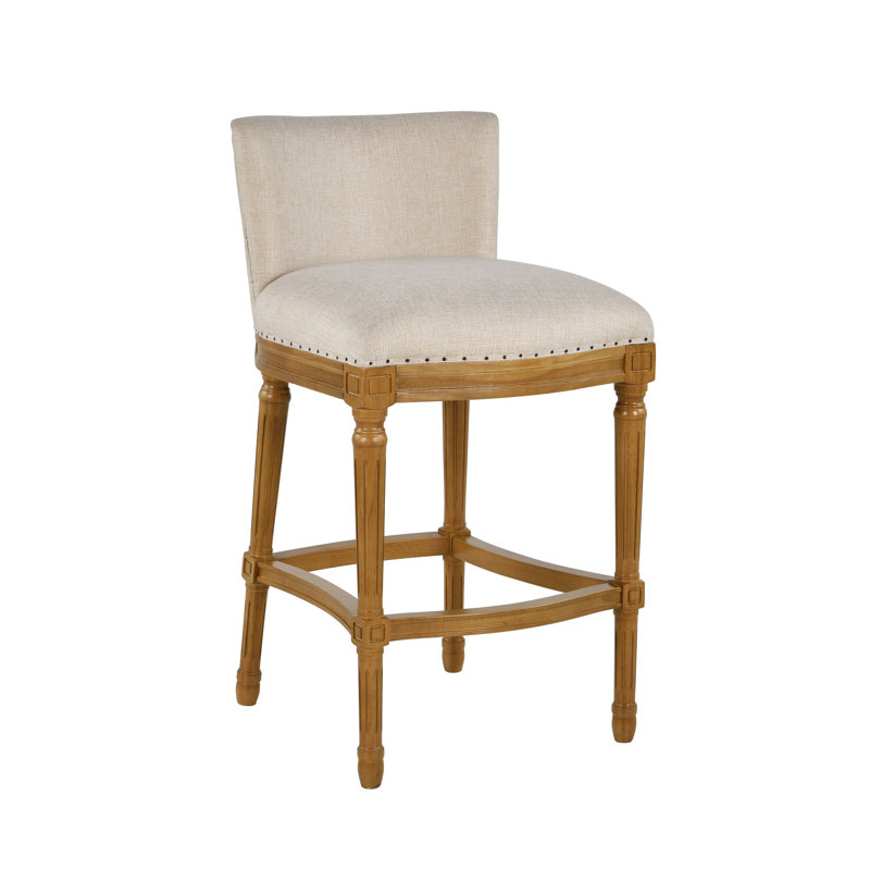 Arleth 27.75" Counter Height Stool, Natural