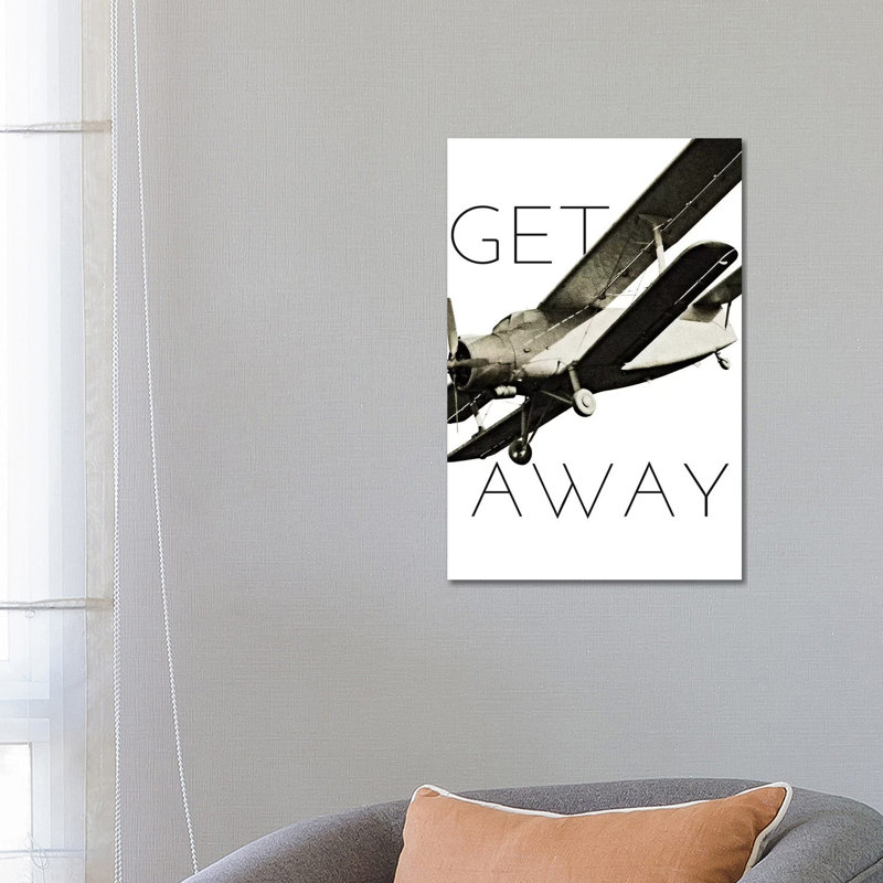 Vintage Airplanes by Michael Marcon - Wrapped Canvas Gallery-Wrapped Canvas Giclée