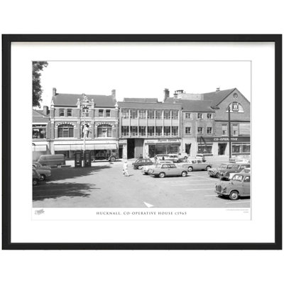 Hucknall, Co-Operative House C1965 - Single Picture Frame Print