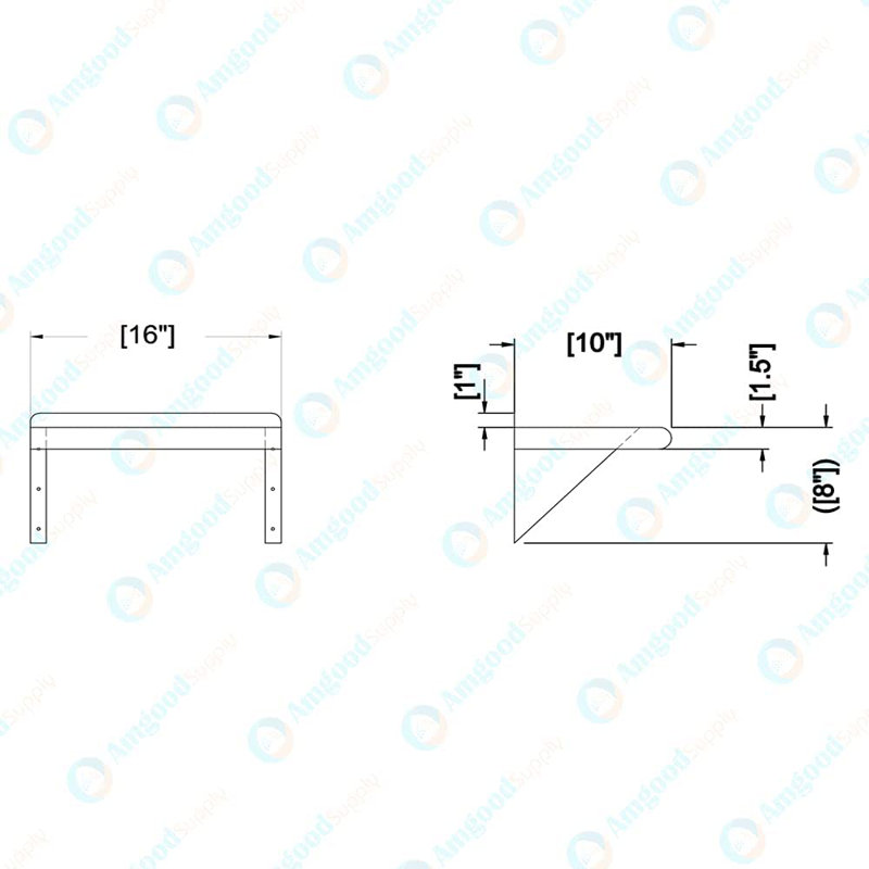 Metal Bracket Shelf