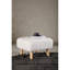 60cm Wide Solid Colour Pouffe Ottoman