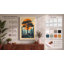 Tree Against the Sun Scandinavian - Wrapped Canvas-131764654-131764660