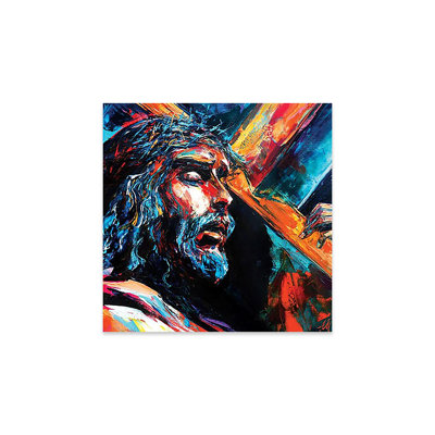 «Jesus Christ» par Natasha Mylius - peinture sans cadre