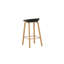 Arye Upholstered Counter Stool with Metal Frame