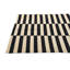 Tapis noir et blanc Noor