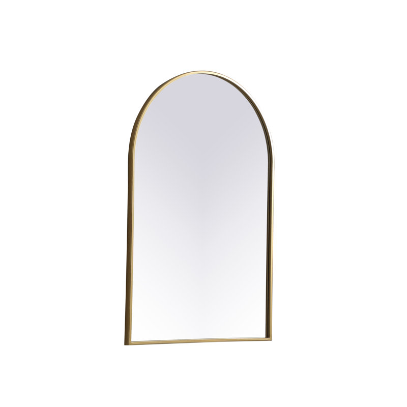 Miroir mural Sabine, Laiton, 36 po x 24 po