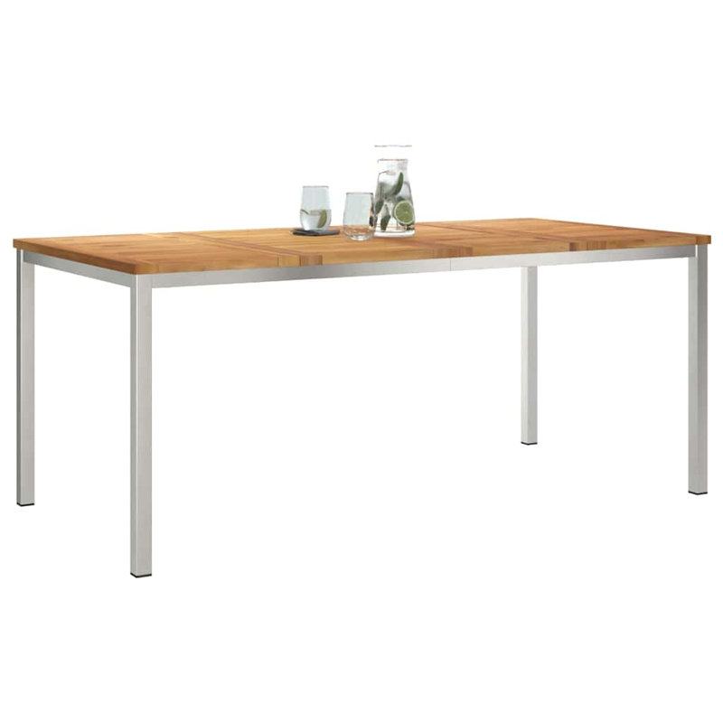 DiningTable Garden Outdoor Patio Furniture Al Fresco Terrace, 75cm H x 180cm W x 90cm D