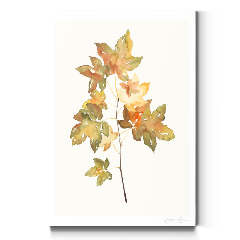 « Fall Study I », reproduction d’art sur toile tendue, H 27 po x l 18 po x P 1 po
