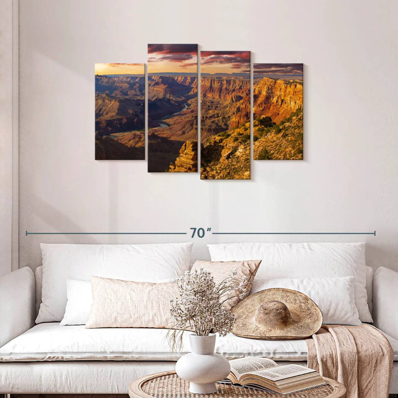 Alvord Grand Canyon au crépuscule, H 27 po x l 43 po