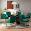 Chaise d'appoint en velours Baudel-2036812409-2036812408