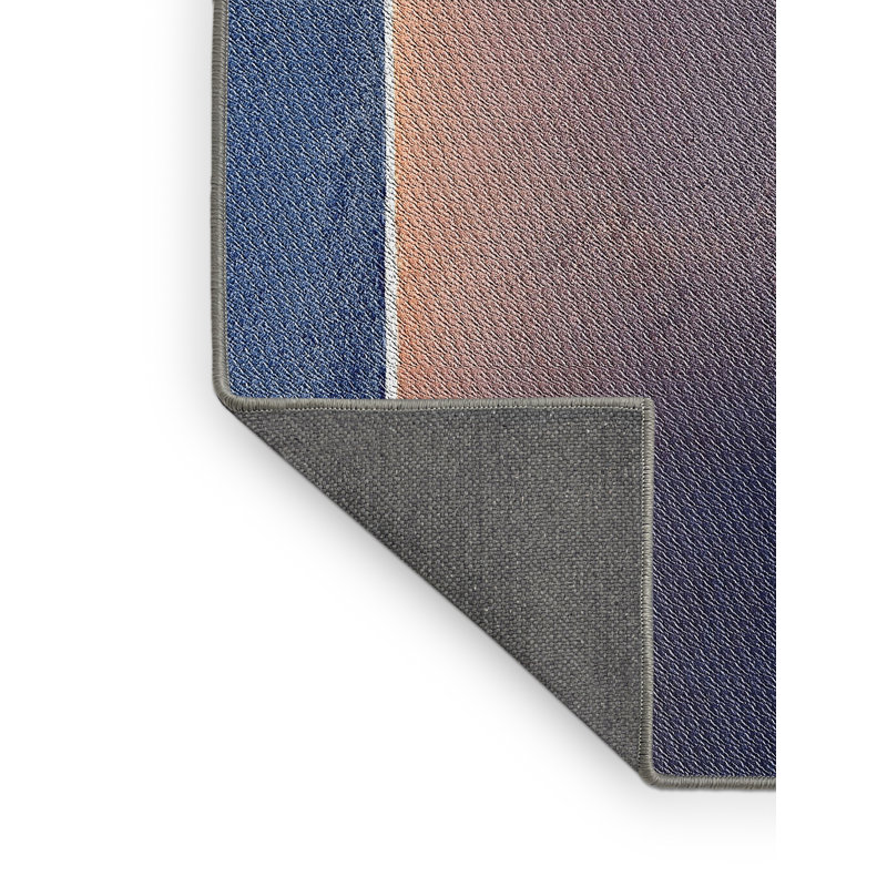 Tapis de zone mauve à motifs, Rectangle 2 pi x 3 pi