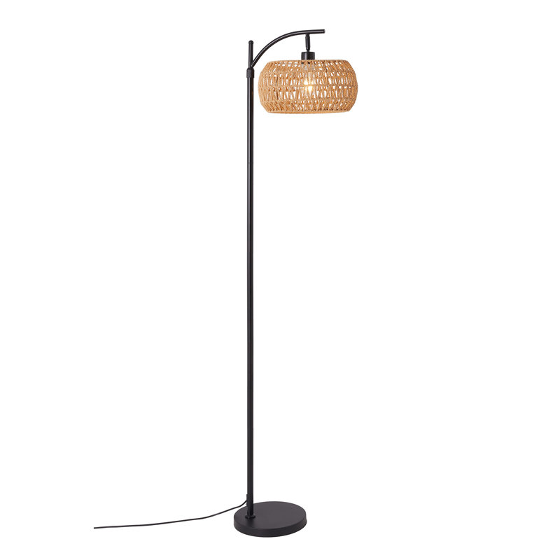 160cm Gloss Torchiere Floor Lamp