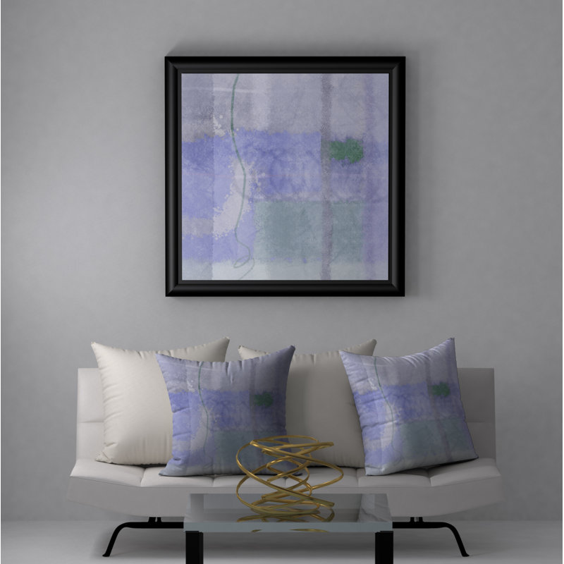 Housse de coussin décorative carrée fraîcheur Forever, 18 po x 18 po