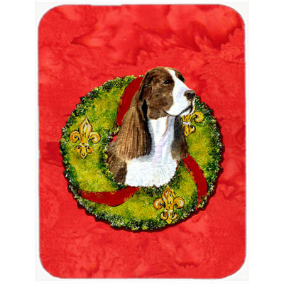 Caroline's Treasures Springer Spaniel Glass Cutting Board
