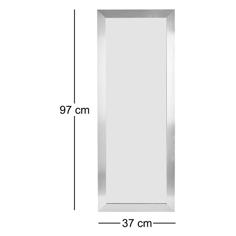 Kalayia Wood Flat Wall Mirror