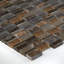 Clio 1 in. x 1 in. Polished Stone Tile-36950526