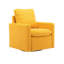Fauteuil demi-tonneau pivotant l 32,48 po Willenzard-119783167