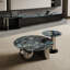 Ensemble de tables basses rondes en marbre italien-2022526170