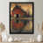 Black Single Picture Framed Canvas
