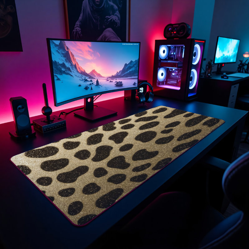 Polyester Desk Pad, 31.5x15.5