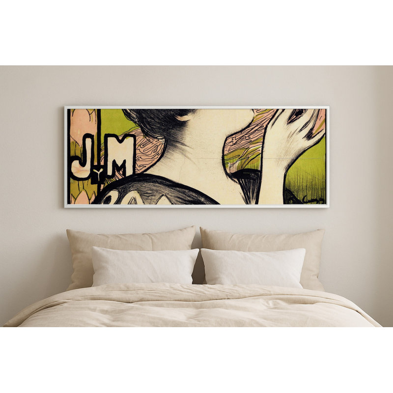 Graphic Art Print, 13.75" H x 37.75" W, White
