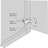 1-9/16 inch Overlay 39C Compact 110 Degree Face Frame Concealed Overlay Hinge [Press-in]
