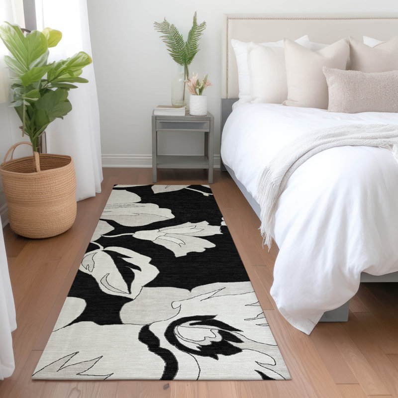  Tapis d'extérieur antidérapant Malchow, Tapis de couloir 2 pi 3 po x 7 pi 6 po
