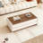 Modern simple style rectangular coffee table-523689269
