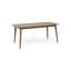 Table de salle à manger d'extérieur extensible en bois d'acacia, gris