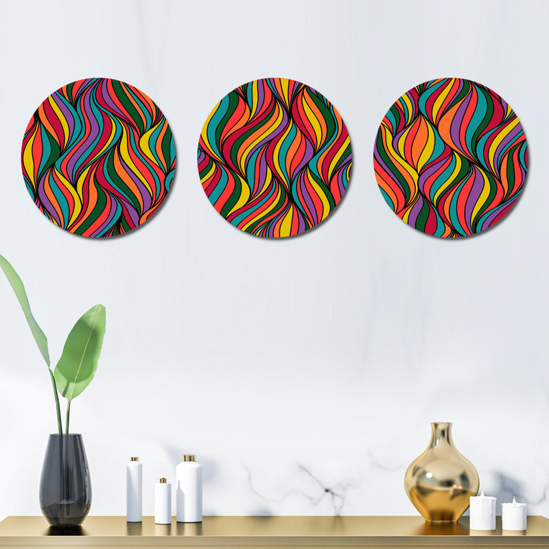 Ensemble de 3 décorations murales