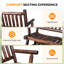 Banc à bascule en bois 44 po-981297280