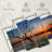 " Texas Sunset " 4 Piece Art Set-92790146