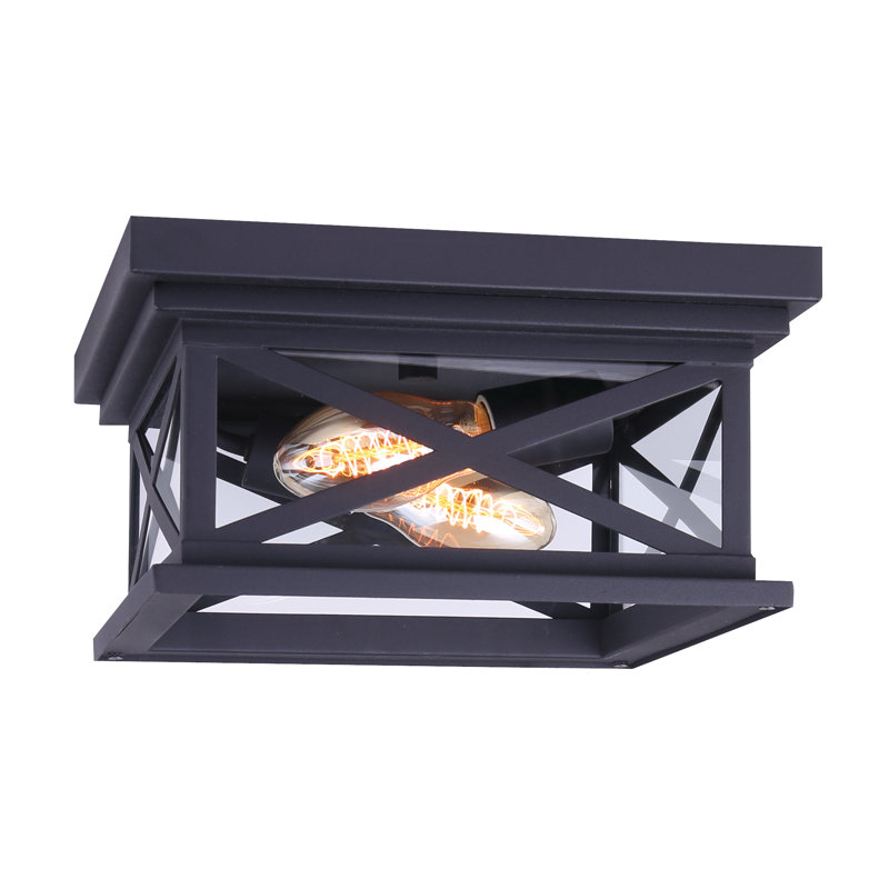 Hackler Glass Flush Mount