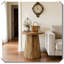 Table d'appoint en bois