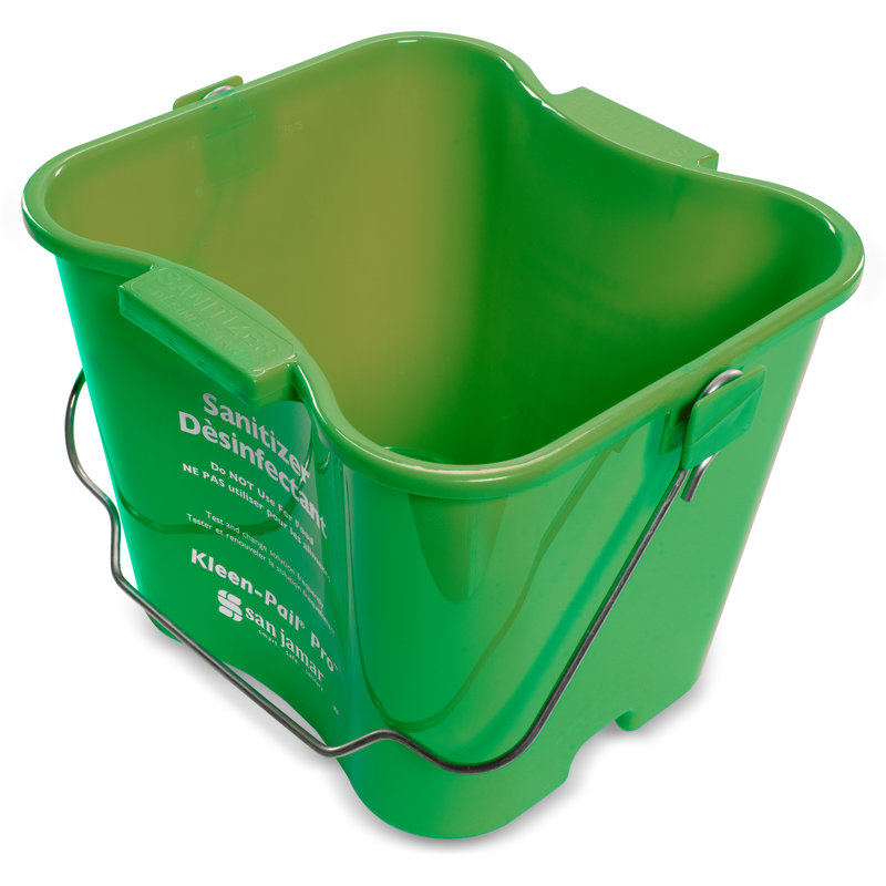 8 pintes Seau à vadrouille, Vert