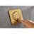 Shower System with Shower Head, Hand Shower, Slide Bar, Bodysprays, Shower Arm, Hose, Valve Trim, and Lever Handles-129759601