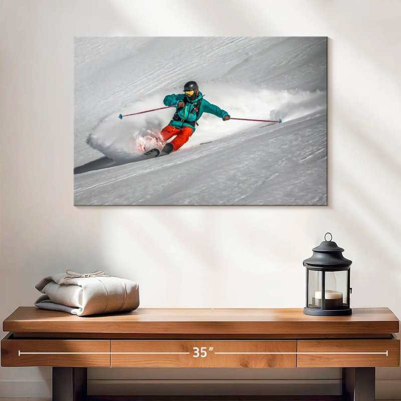 Skieur de neige Sireci Gastein, H 16 po x l 24 po