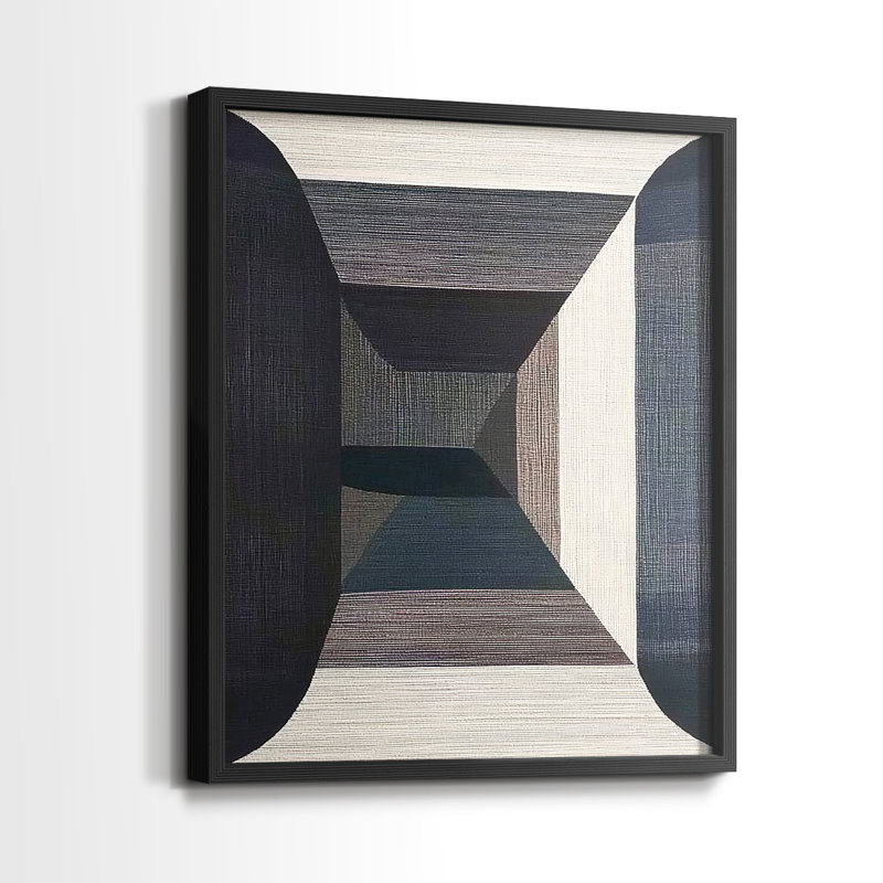 "ABSTRACT Series DCL XXV" par J Paul, Noir, noir, noir, noir, H 11 po x l 9 po