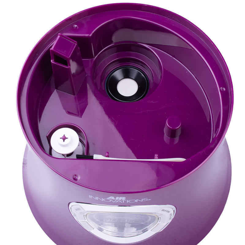 Air Innovations 1.7 Gallons Cool Mist Ultrasonic Tabletop Humidifier with Adjustable Humidistat for 600 Cubic Feet