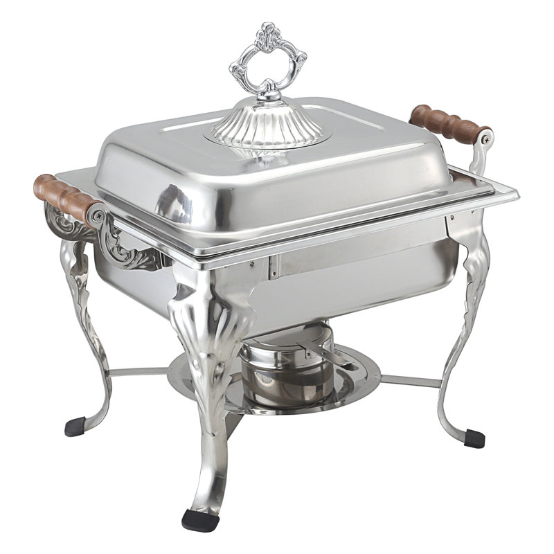CAC Stainless Welsh Chafer Square 4QT, 4QT