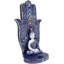 Figurine bleue porte-encens Nirvana Hamsa