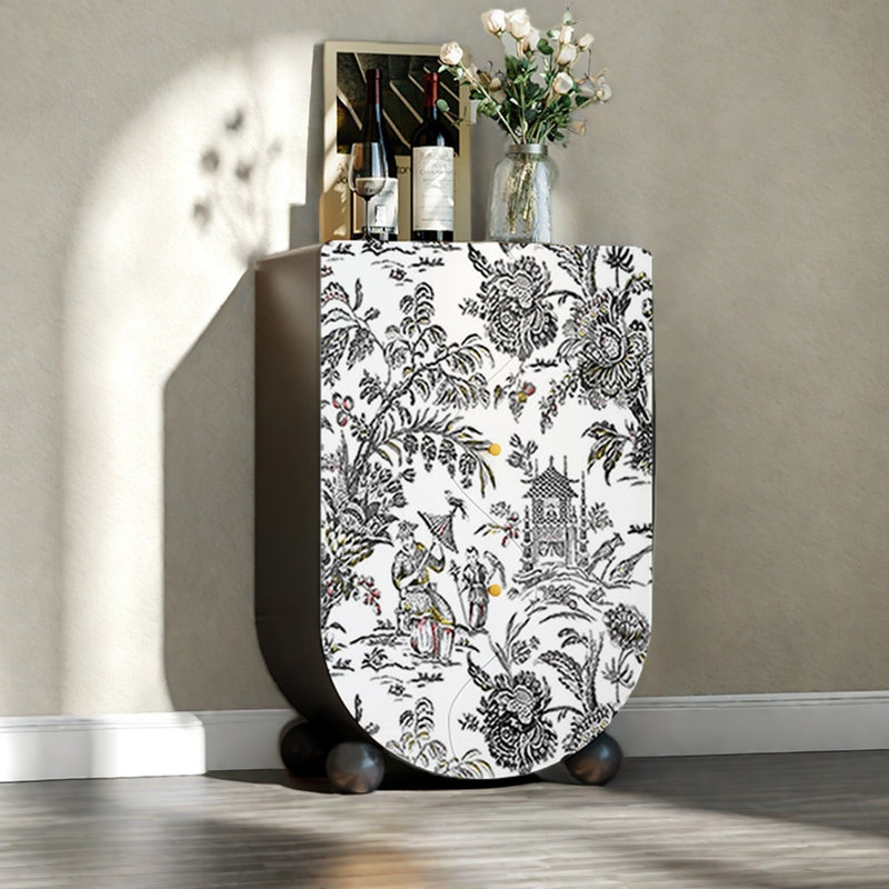 Armoire décorative multifonctionnelle, Noir