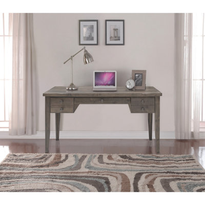 54 inch Writing Desk, No Assembly Required