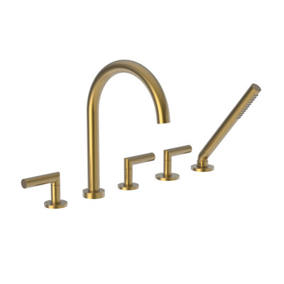 Pavani Bathroom Roman Tub Faucet with Handshower