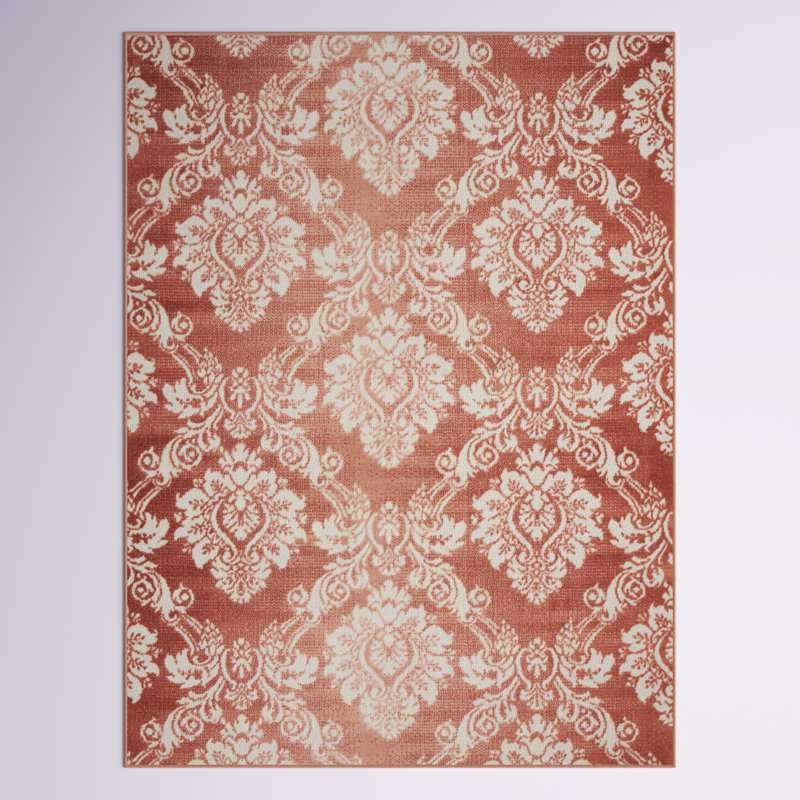 Coyst Damask Indoor Rug, Rectangle 7'10" x 9'10"