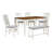 Barnouski Four Leg Dining Set-4105658-4105659-4105656