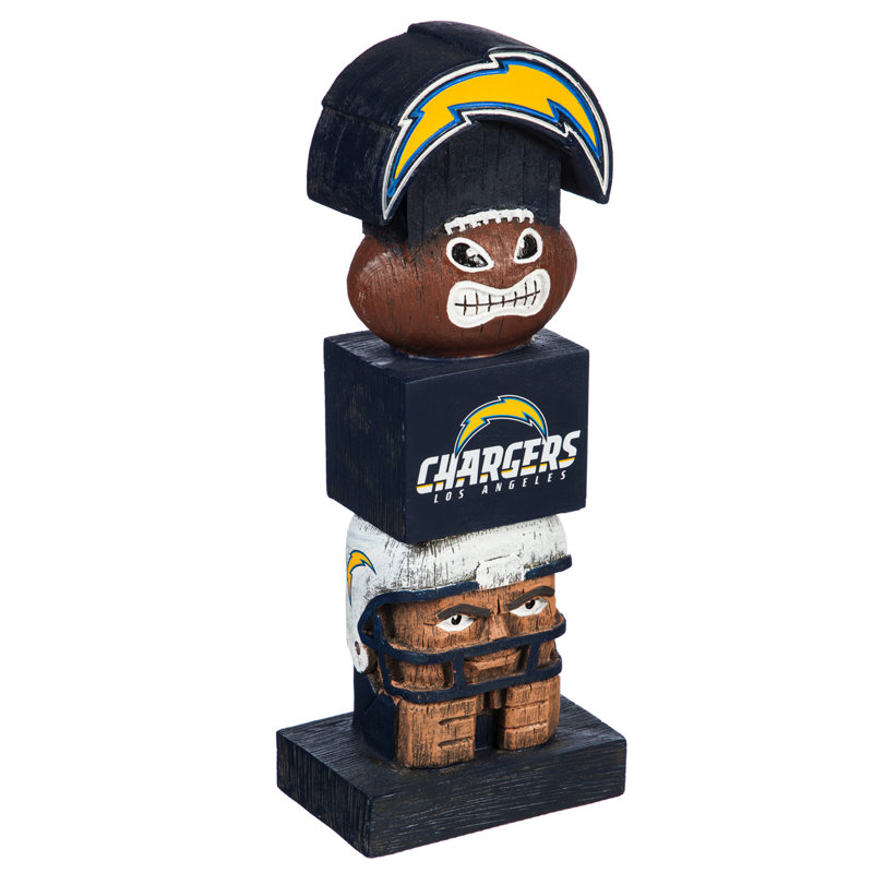Miami Dolphins Hand-Painted Resin Tiki Garden Statue