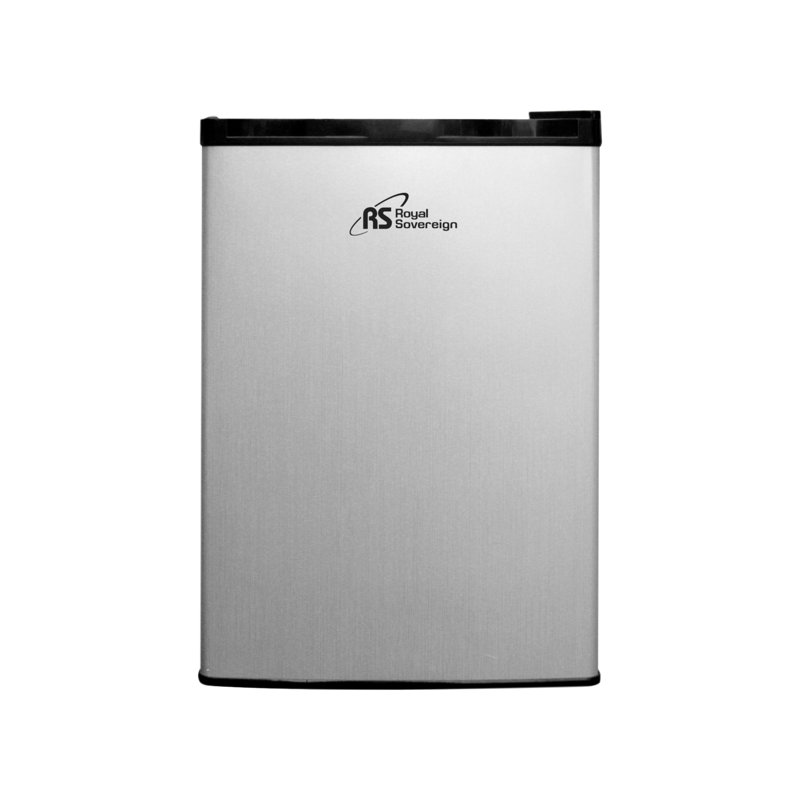 Mini réfrigérateur autoportant avec congélateur royal de 2,6 pi³ Royal, Acier inoxydable