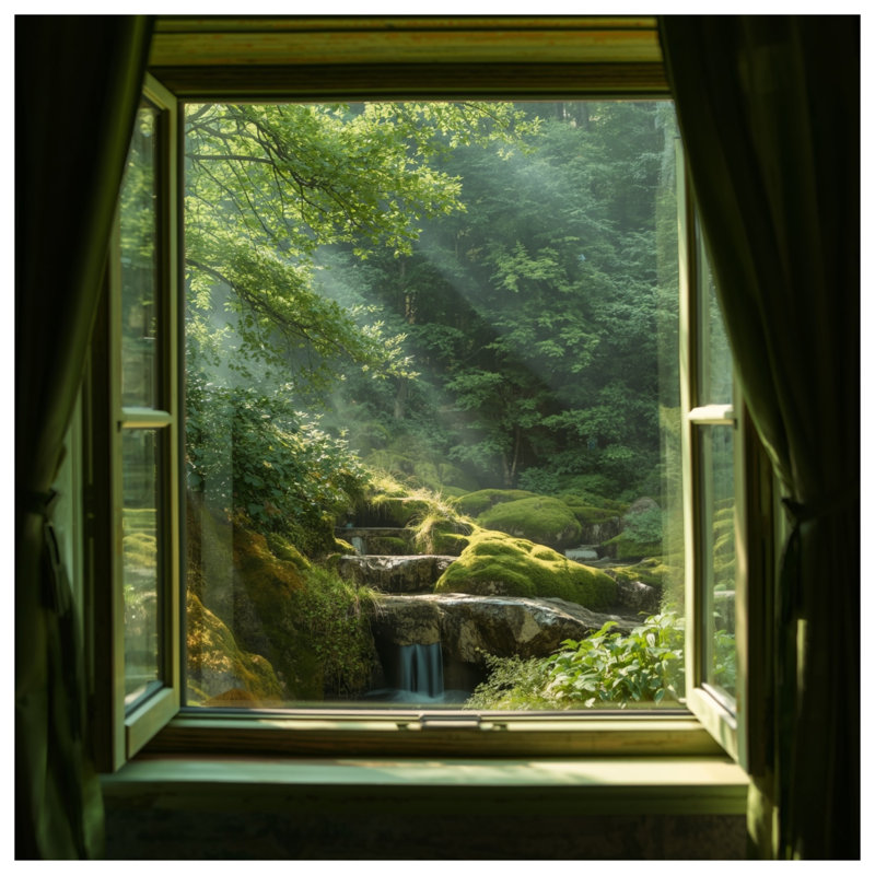 Coussins Forest, 26 x 26 inches