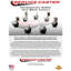 Ensemble de 4 roulettes pour chaise de bureau 2 pouces-101268676